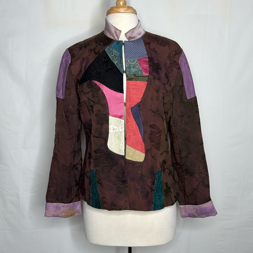 Chicos long sleeve jacket size 1/medium